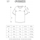 Erkek Sırt Baskılı Bisiklet Yakalı Oversize T-Shirt - Siyah