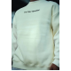 Üç İplik Penye Bisiklet Yaka Oversize Baskılı SweatShirt - Beyaz