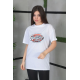 Unisex Baskılı Oversize T-Shirt - Beyaz